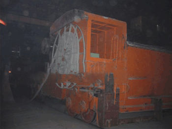 300T鋼水罐車電纜卷銅